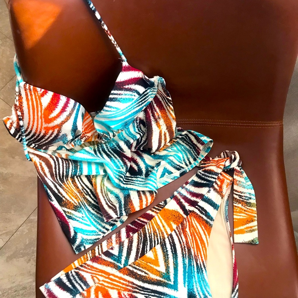 Tankini and Cover Up